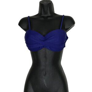 Nwt  Beachsissi Royal Blue Bikini Top Size S